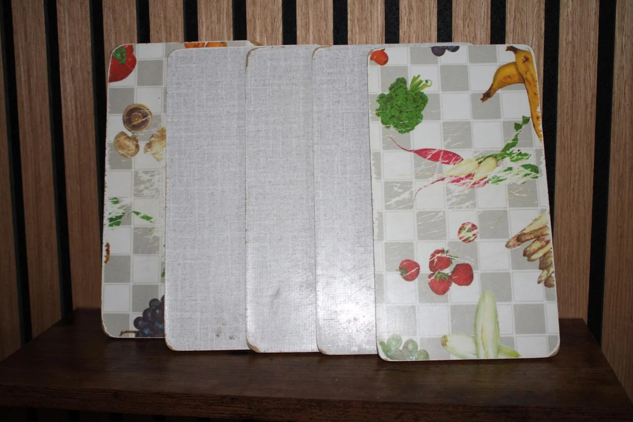 Planchettes en bois vintage